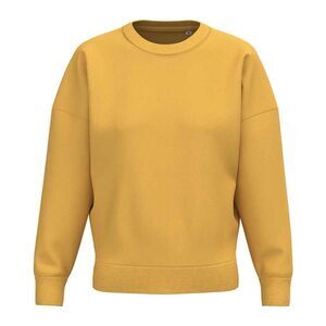 Native Spirit Womens/Ladies Crew Neck Sweatshirt / Sun Yellow